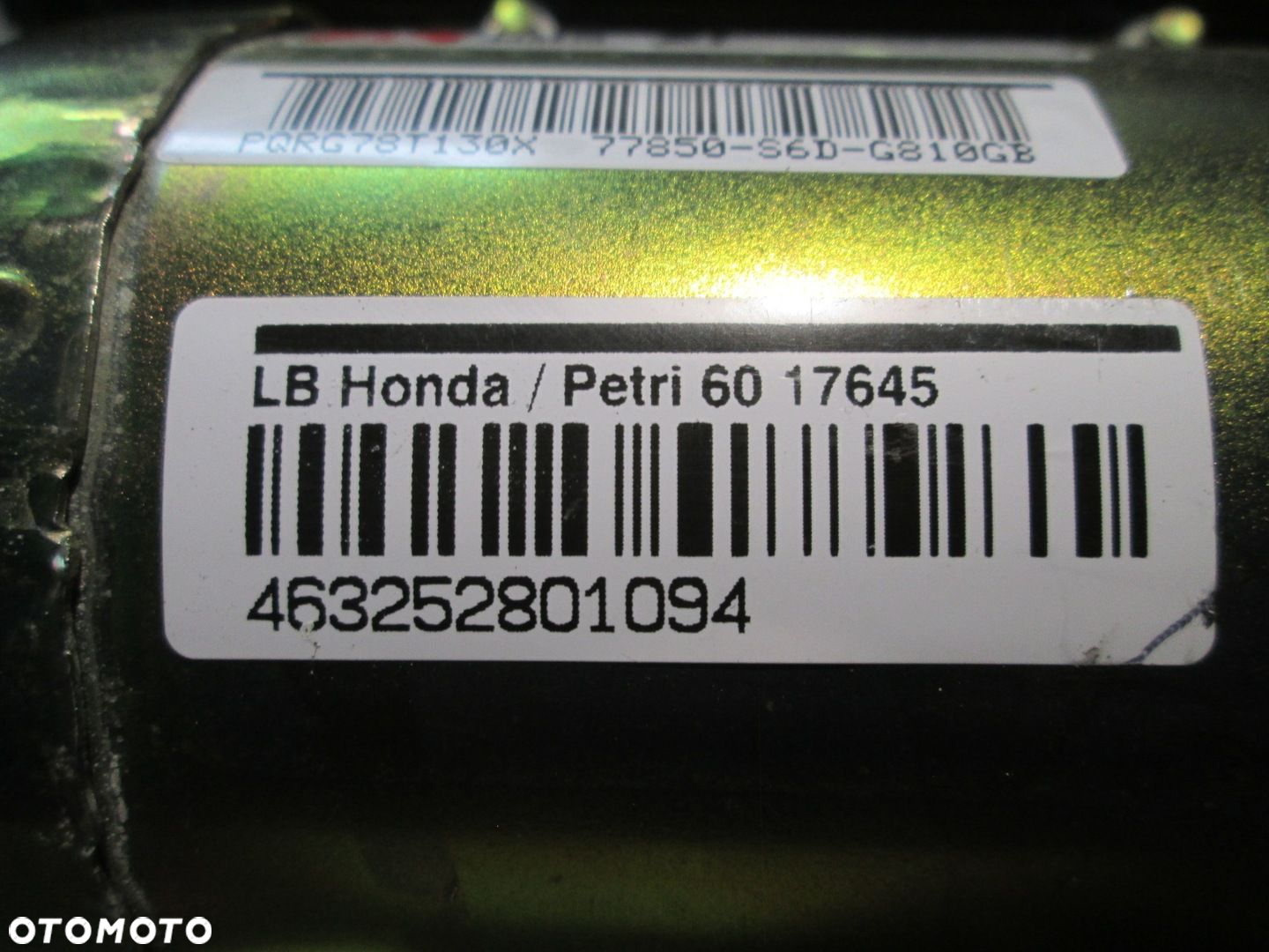 PODUSZKA AIRBAG PASAŻERA HONDA CIVIC VII LIFT 04- - 3