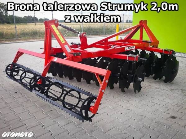 Brona talerzowa TALERZÓWKA V AGREGAT 1,4m 1,6m 1,8m 2m 2,2m 2,4m 2,7m STRUMYK Le - 4