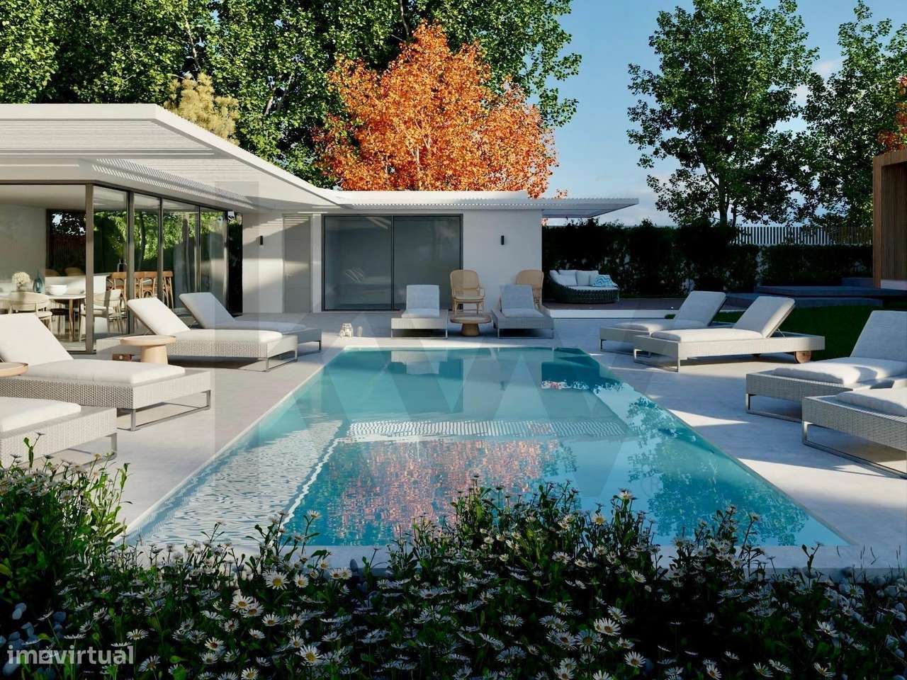 Moradia T6 no Junqueiro | Piscina e Jardim | Projeto Aprovado | Praia - Grande imagem: 2/23
