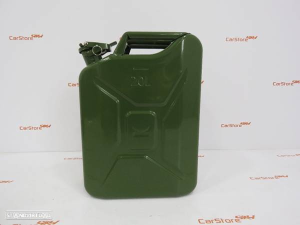 Bidão Militar / Jerrycan Metal 20 Litros com bocal - 4