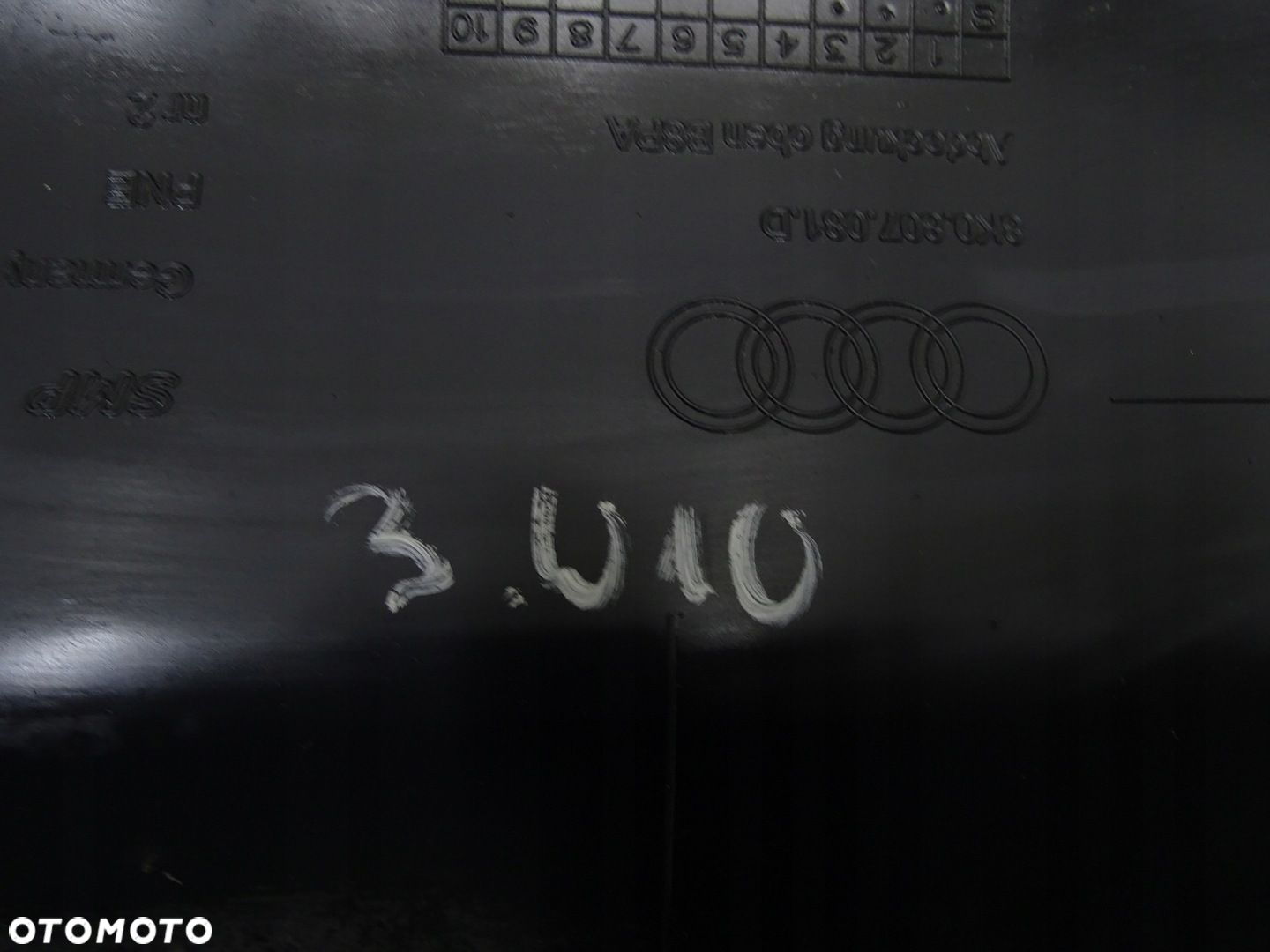 OSŁONA OBUDOWA PASA PRZEDNIEGO 8K0807081D AUDI A4 B8 8K LIFT - 5