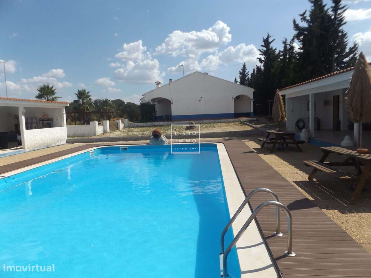 Quinta de 550m2, terreno de 18416m2, 5 suítes, piscina, Grandola, Setu-8