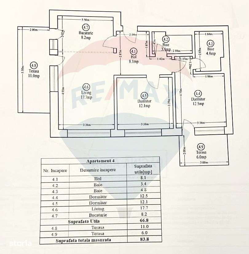 Apartament 3 camere cu Gradina | 207mp | Mobilat | Parcare | Piscina-19