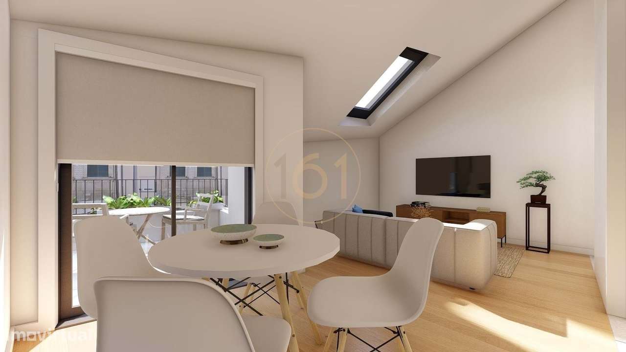 Apartamento T0+1 Duplex  em Vila Nova de Gaia com varanda - Grande imagem: 2/19