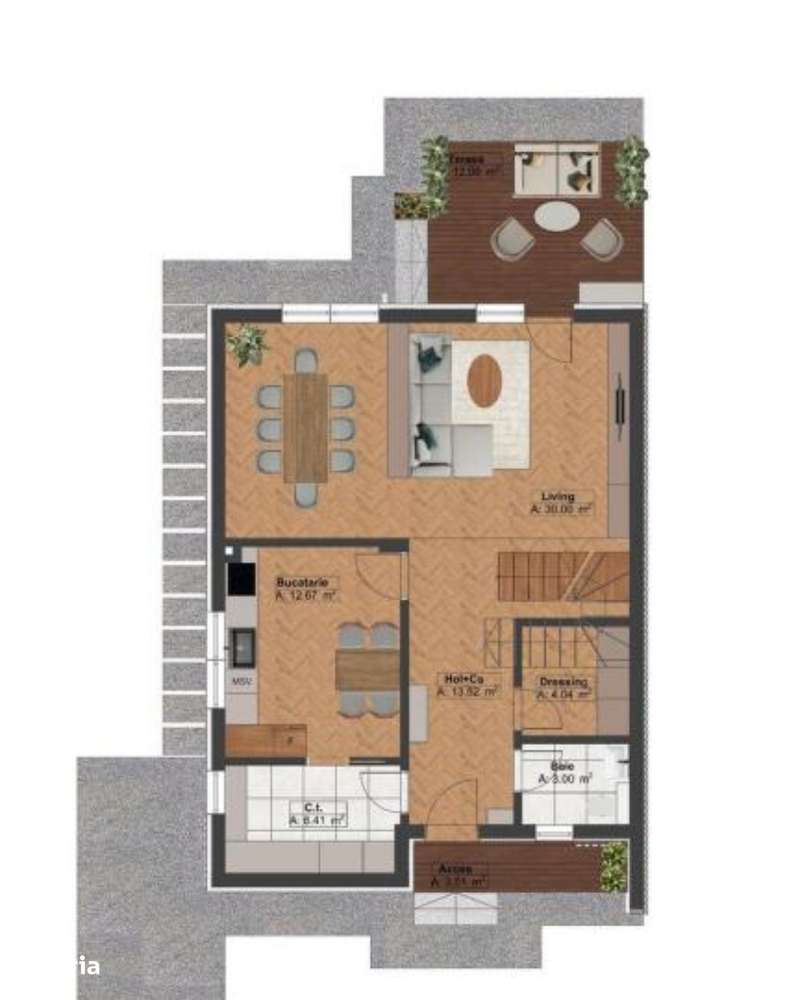 BRAGADIRU – CASA DE VANZARE, 4 CAMERE-14