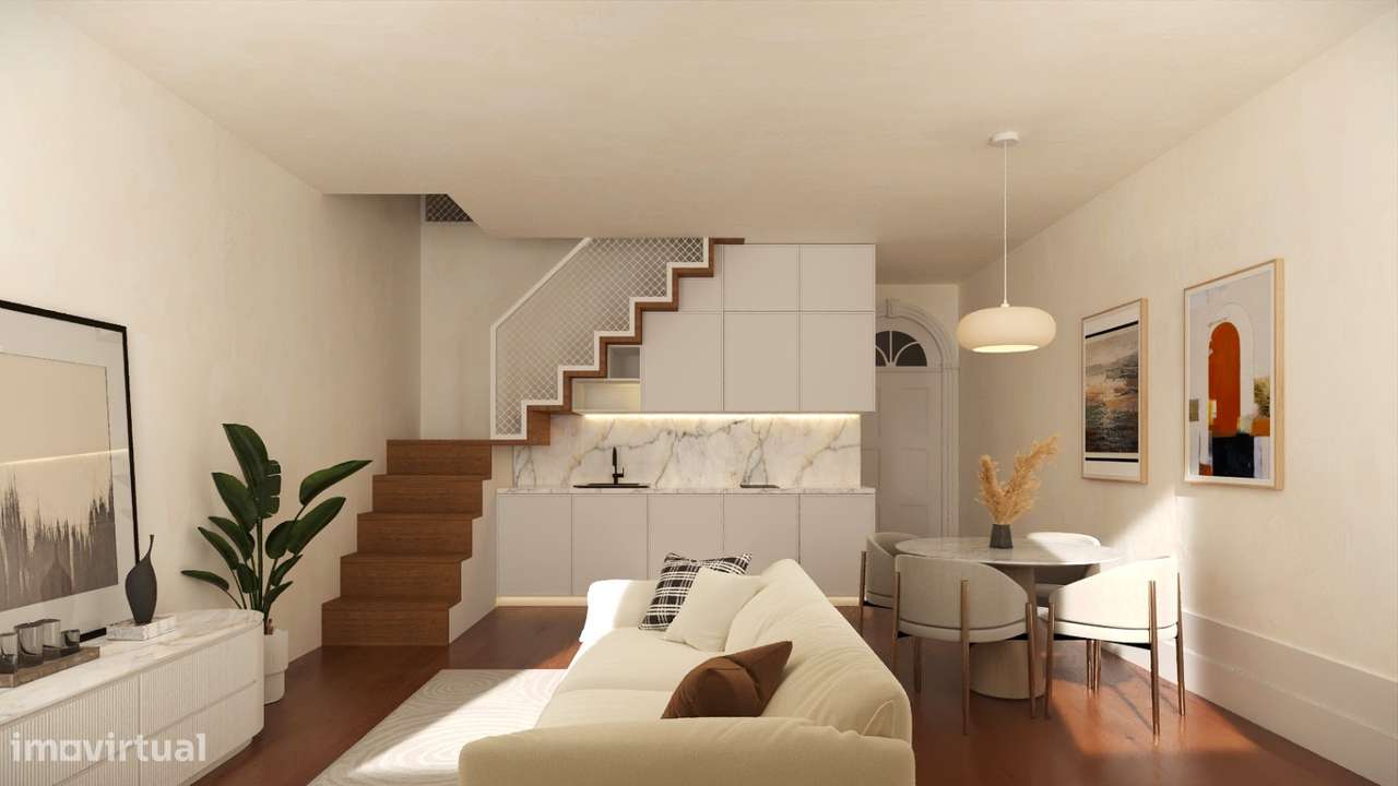 Apartamento de Luxo T0 Duplex à Venda no Bairro das Artes – Porto - Grande imagem: 4/5