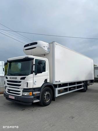 Scania P320 chłodnia agregat termokin  T-1000 R Spectrum 2 temperatury ściana grodziowa winda - 1