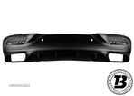 Difuzor Bara Spate cu Ornamente compatibil cu Mercedes GLE Coupe C292 AMG - 6