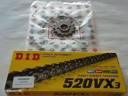 Kit Transmissao Corrente  DID X-ring Honda XL 600 de 1983 a 1988 - 1