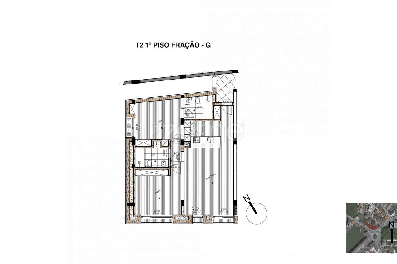 Apartamento T2 1 Fr G Empreendimento Radar Living
