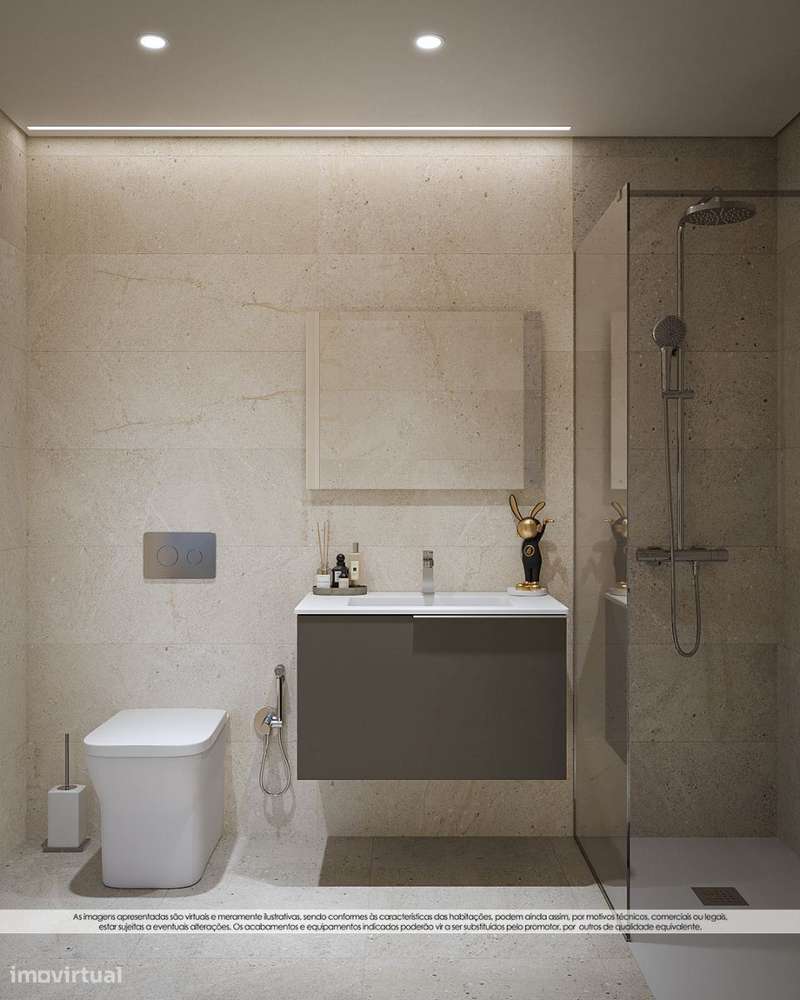 PS - Apartamento T1 com Terraço – Arcozelo, junto à Praia da Granja - Grande imagem: 5/11