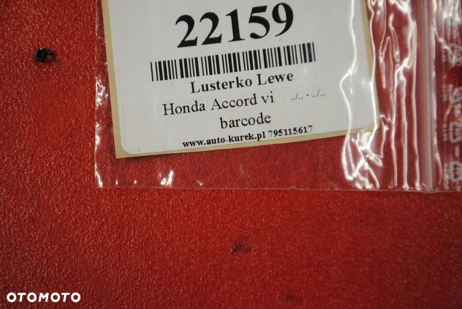 Honda Accord VI 1.8 Lusterko Lewe - 3