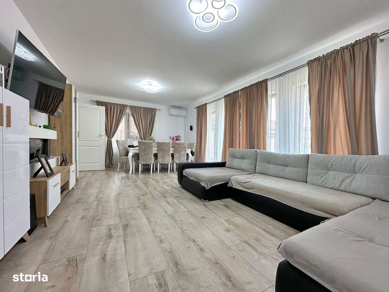 Casă spațioasă cu 4 camere, în complex rezidențial – Halchiu, Brașov - Imagine principală: 2/20