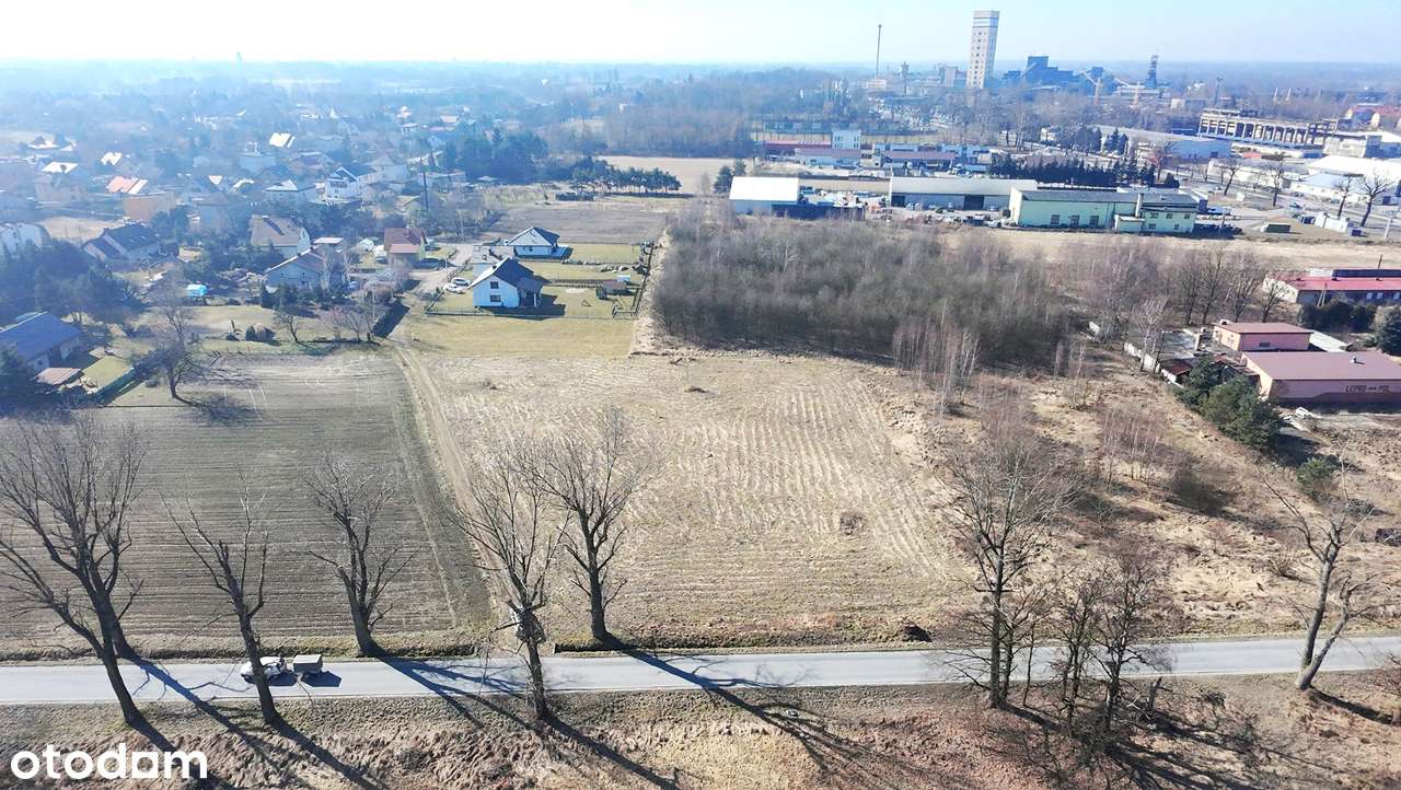 Działka z potencjałem – Brzeszcze | 10 ar | Media przy działce-1