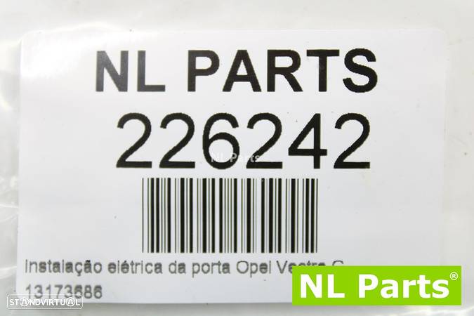 Instalação elétrica da porta Opel Vectra C 13173686 - 7