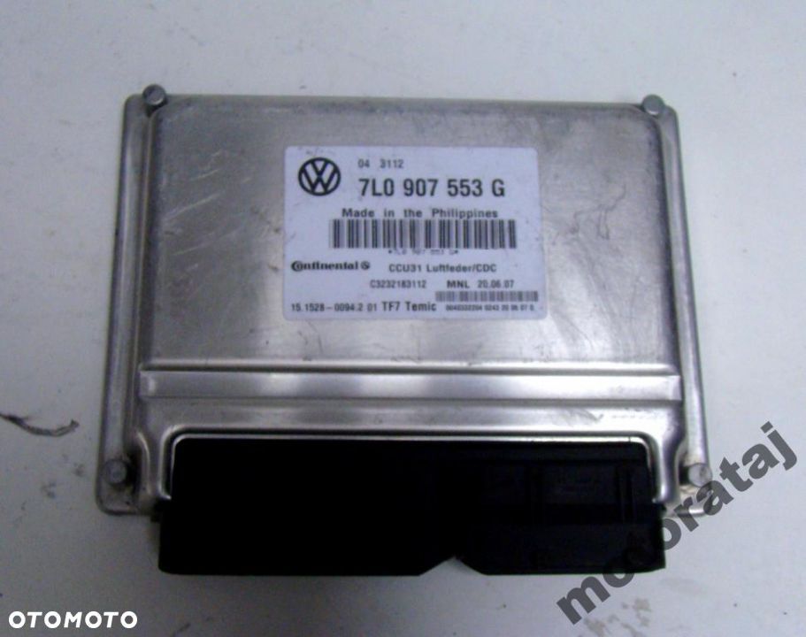 KOMPUTER STEROWNIK VW TOUAREG 7L0907553G ECU - 1