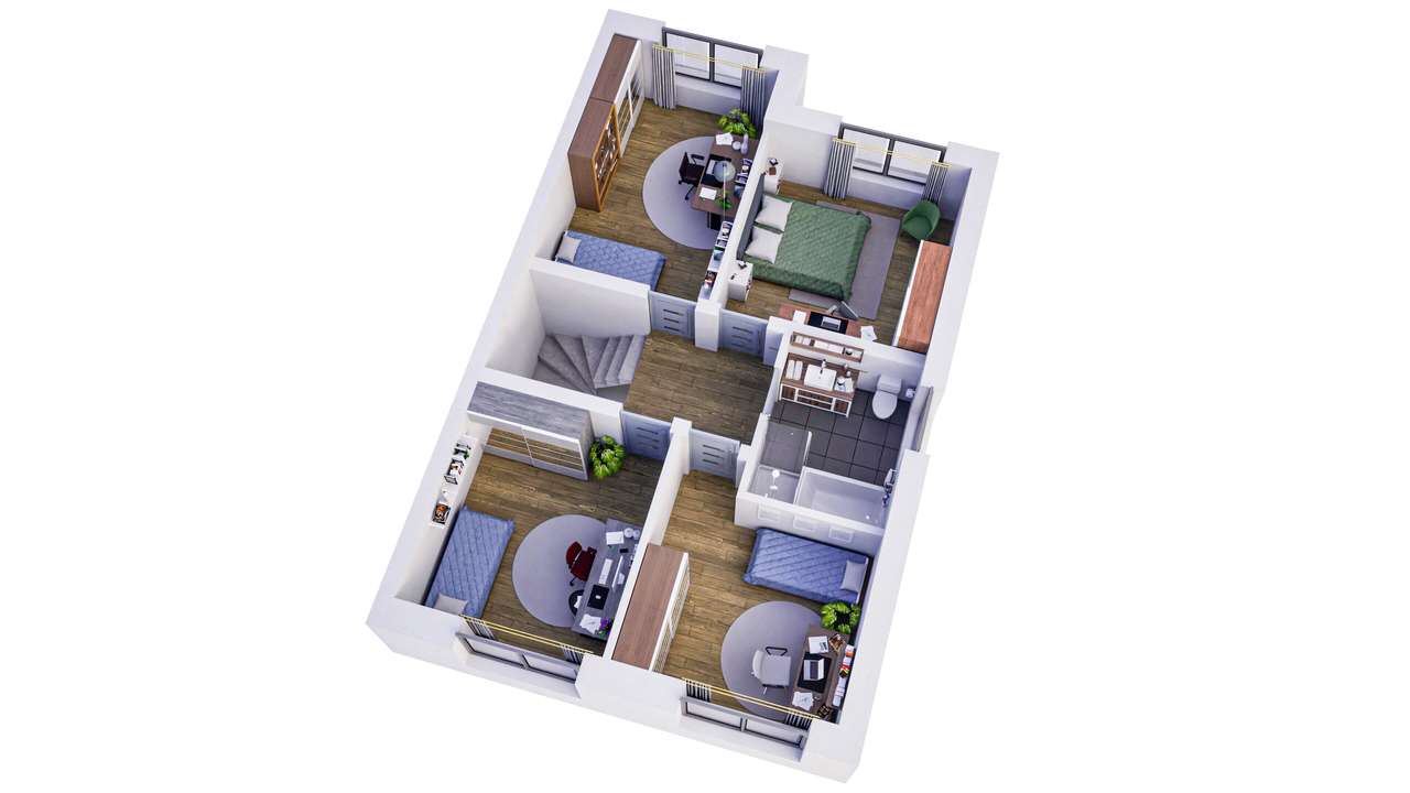 Bliźniak w wysokim standardzie, z dużym ogródkiem - ostatni lokal - Pełny obrazek: 5/6