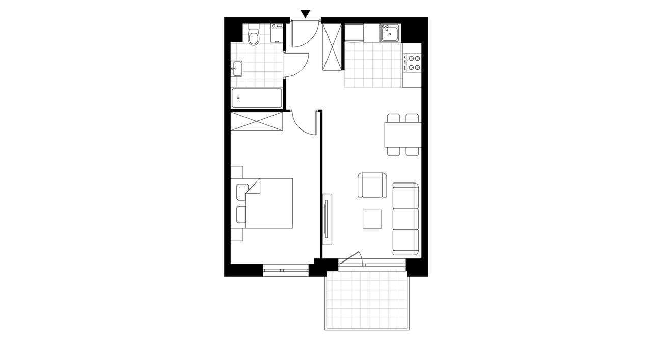 Legnicka Ursus | mieszkanie 2-pok. | C_M68 - Pełny obrazek: 5/10