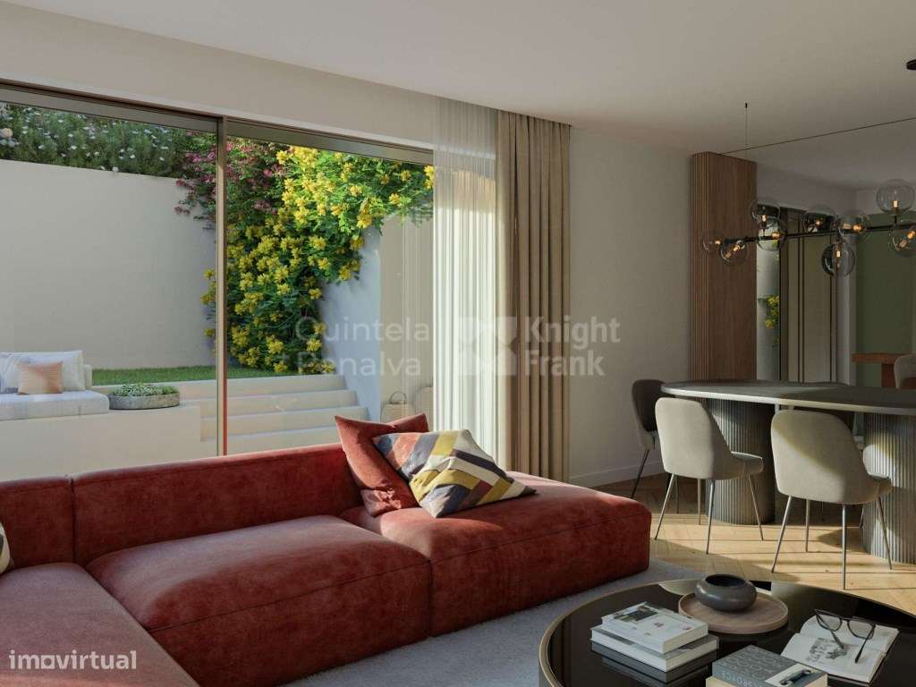 Apartamento T3 duplex com 3 jardins privativos, em Cascais - Grande imagem: 3/23