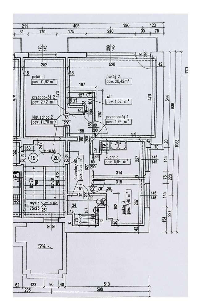Trzypokojowe mieszkanie przy ul. E. Heila-15