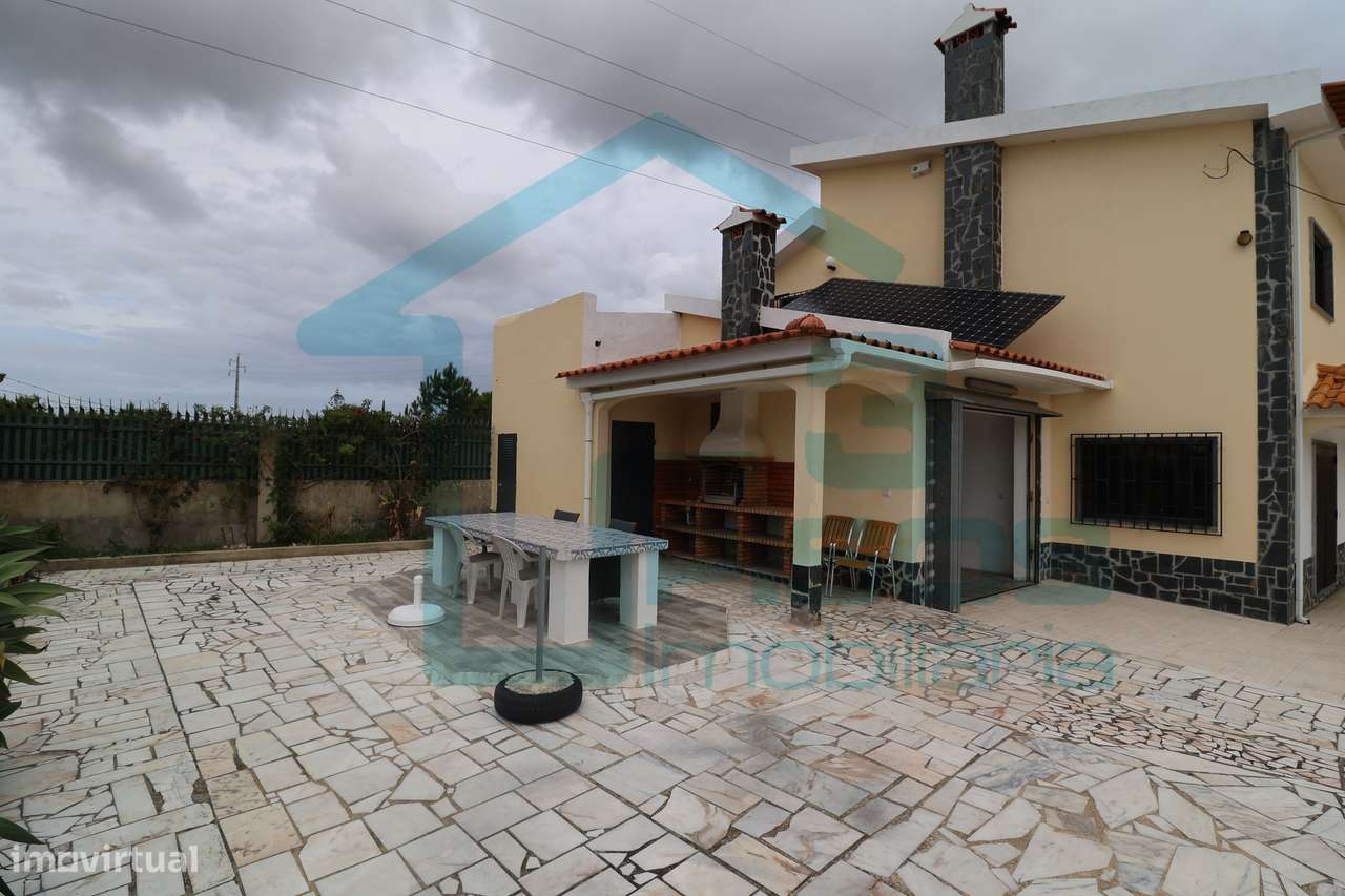 Moradia, Quinta do Conde, Sesimbra piscina, terreno c/arvores de fruto-46