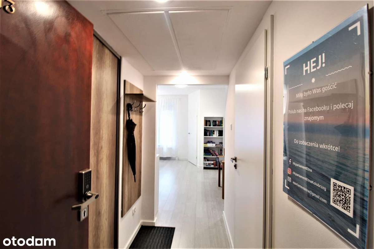 Inwestycyjny Apartament nad morzem Kołobrzeg hotel Etna przy plaży - Pełny obrazek: 3/8