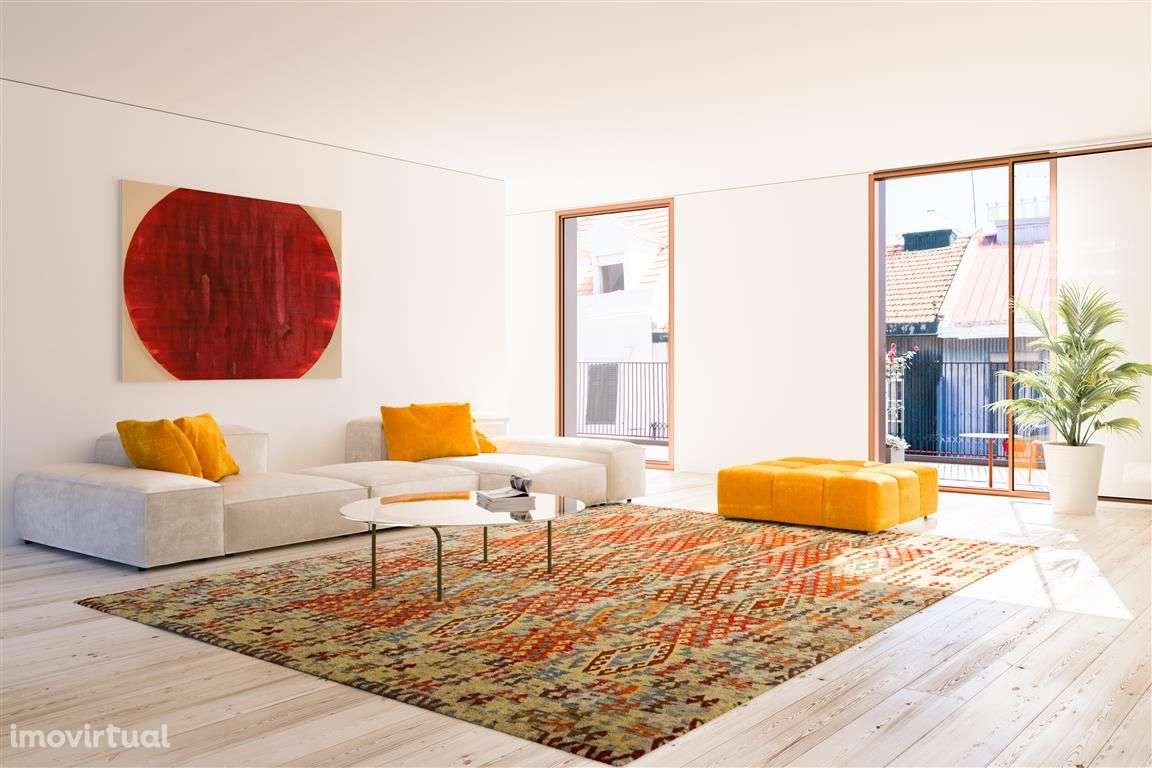 Apartamento T3 com Varanda Jungle Lofts