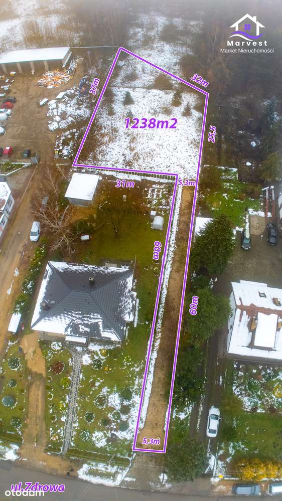 Dzbów | Działka z pozwoleniem na budowę | Media-1