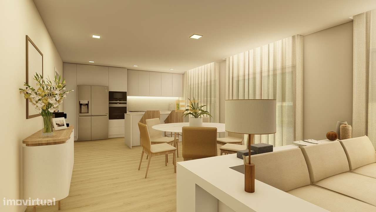 Apartamento T2 novo, com garagem, para venda em Tavarede- Figueira da - Grande imagem: 3/19