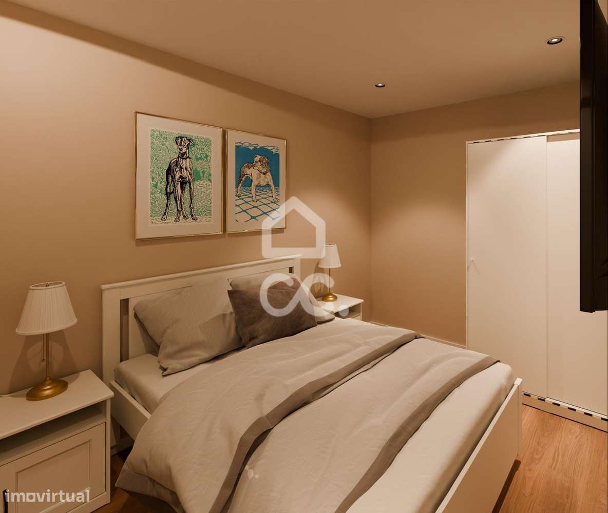 Moradia Geminada T1+1 Renovada Pedroso-6