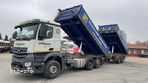 Mercedes-Benz AROCS 2548,6x2, KIPER 3 STRONNY Z PRZYCZEPA - 1