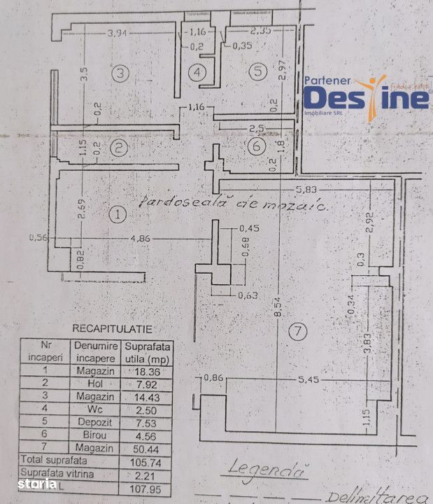 Spatiu comercial 108mp, zona Nicolina