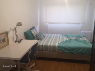 240427 - Quarto com cama de casal em apartamento remodelado