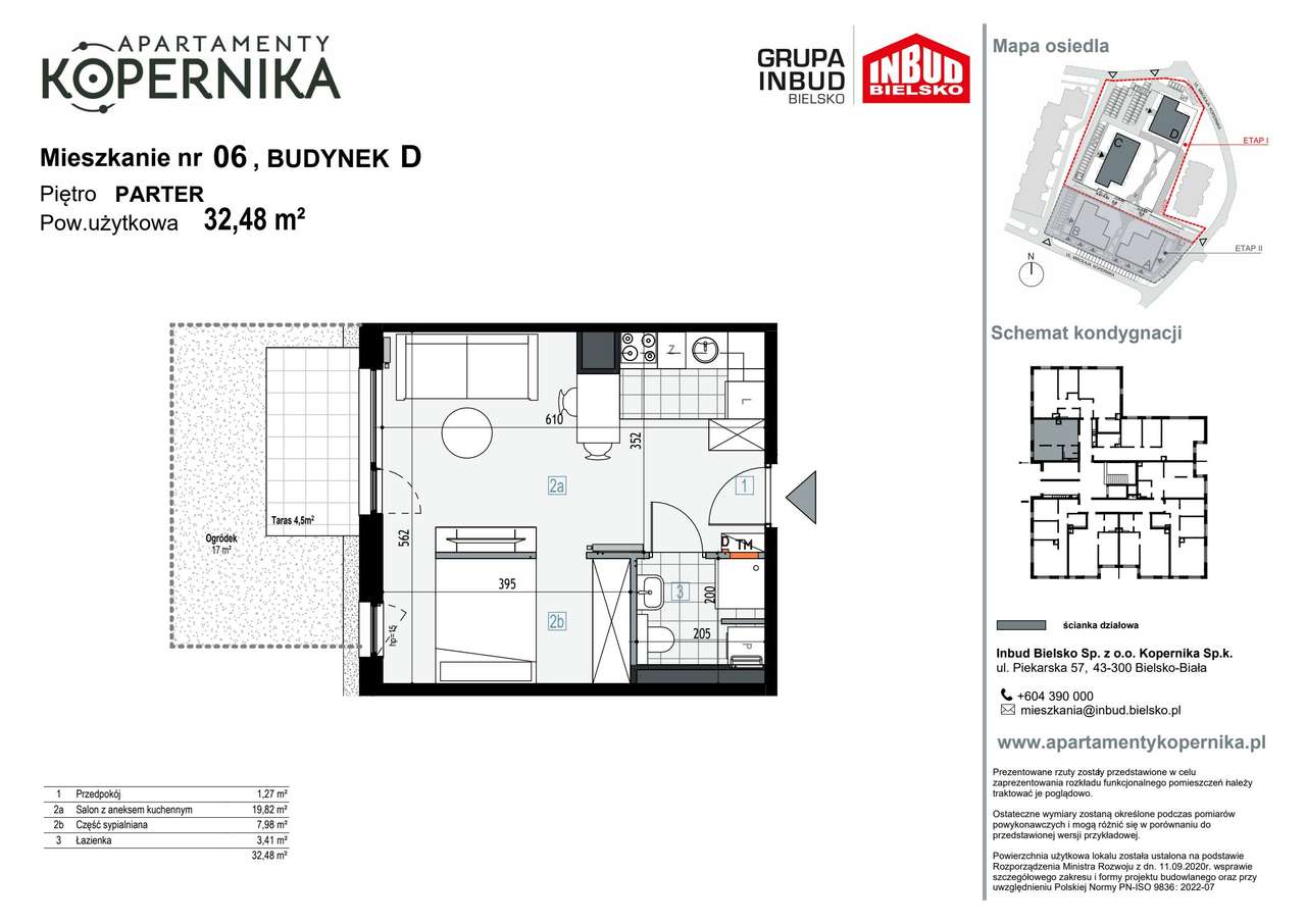 Apartamenty Kopernika | mieszkanie 1-pok. | D_6 - Pełny obrazek: 3/8