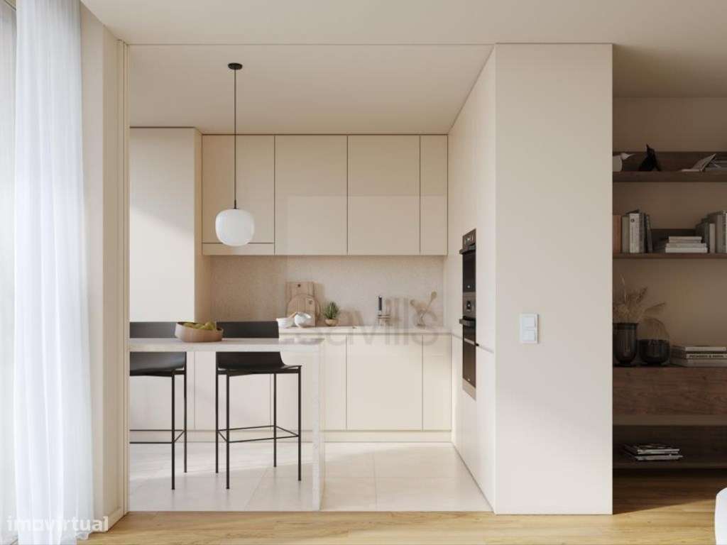 Apartamento T1 em Matosinhos Sul com Jardim - Grande imagem: 4/13