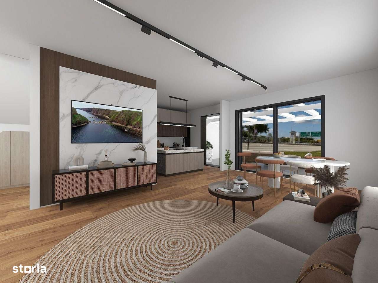 Comision 0%, Jumatate De Duplex, 5 Camere, 3 Bai, 151mp, Dumbravita - Imagine principală: 3/17