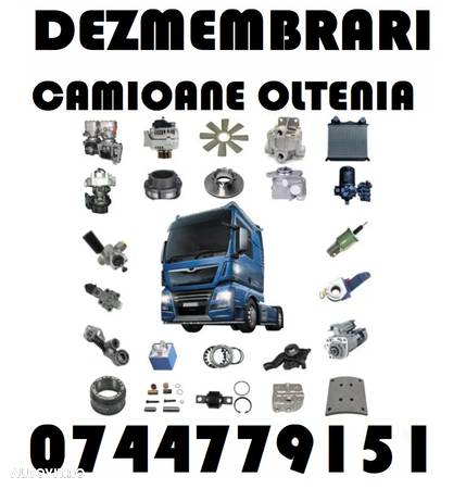 Piese Dezmembrari MAN -TGX /  SILENT / 18 403 – 414 – 464 / TGA XL XXL  / 8.163 - 1