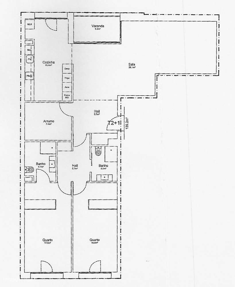 T2+1 de Luxo no Empreendimento Neo Vallis - Valongo-25