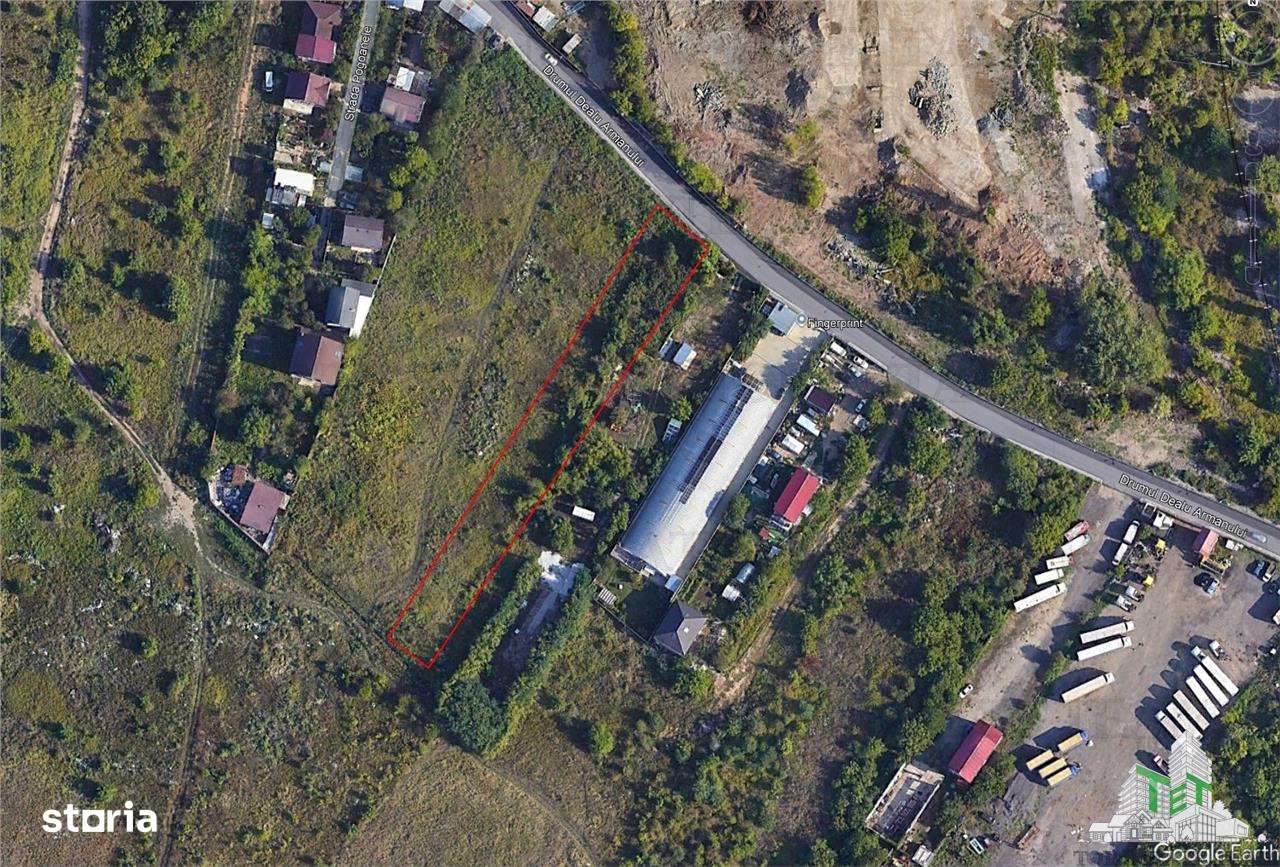 Teren intravilan 2449 mp in Berceni, langa stadionul K9 - Imagine principală: 2/4