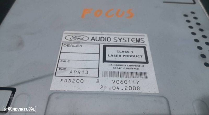 Rádio Ford Focus Ii Turnier (Da_, Ffs, Ds) - 2