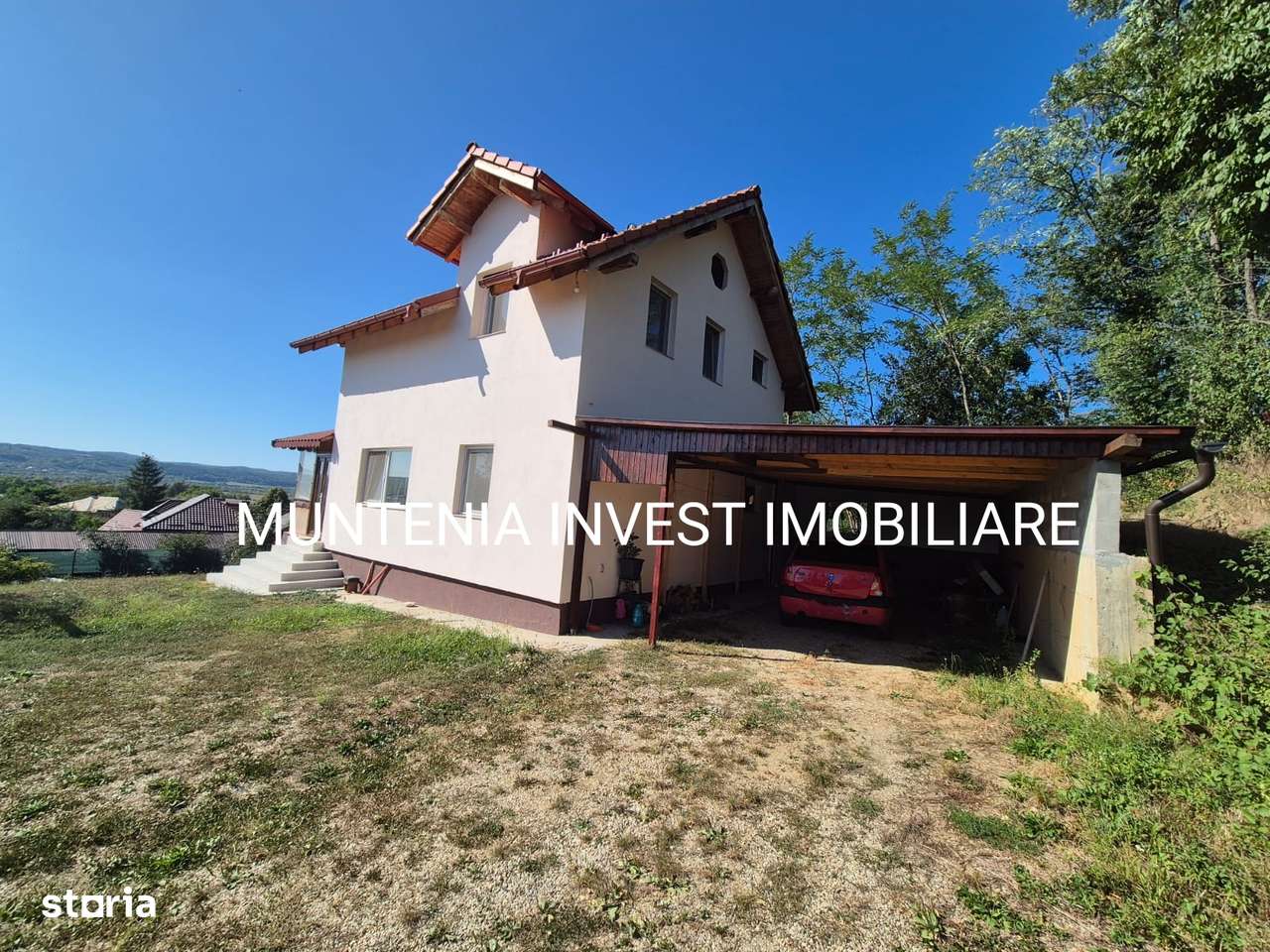 Casa P+M+Garaj, teren 500 mp. Budeasa-3