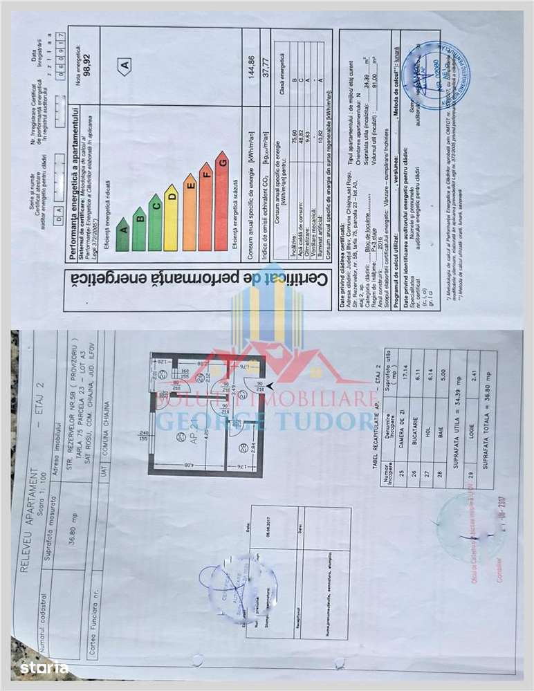 Garsoniera decomandata 37mp,Str. Rezervelor Nr.5B,  0% COMISION, 0%TVA-19