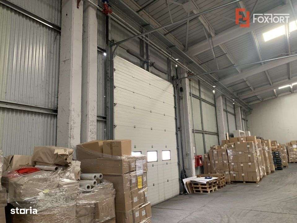 Hala industriala 1260 mp  langa autostrada si centura Timisoara - C465 - Imagine principală: 2/3