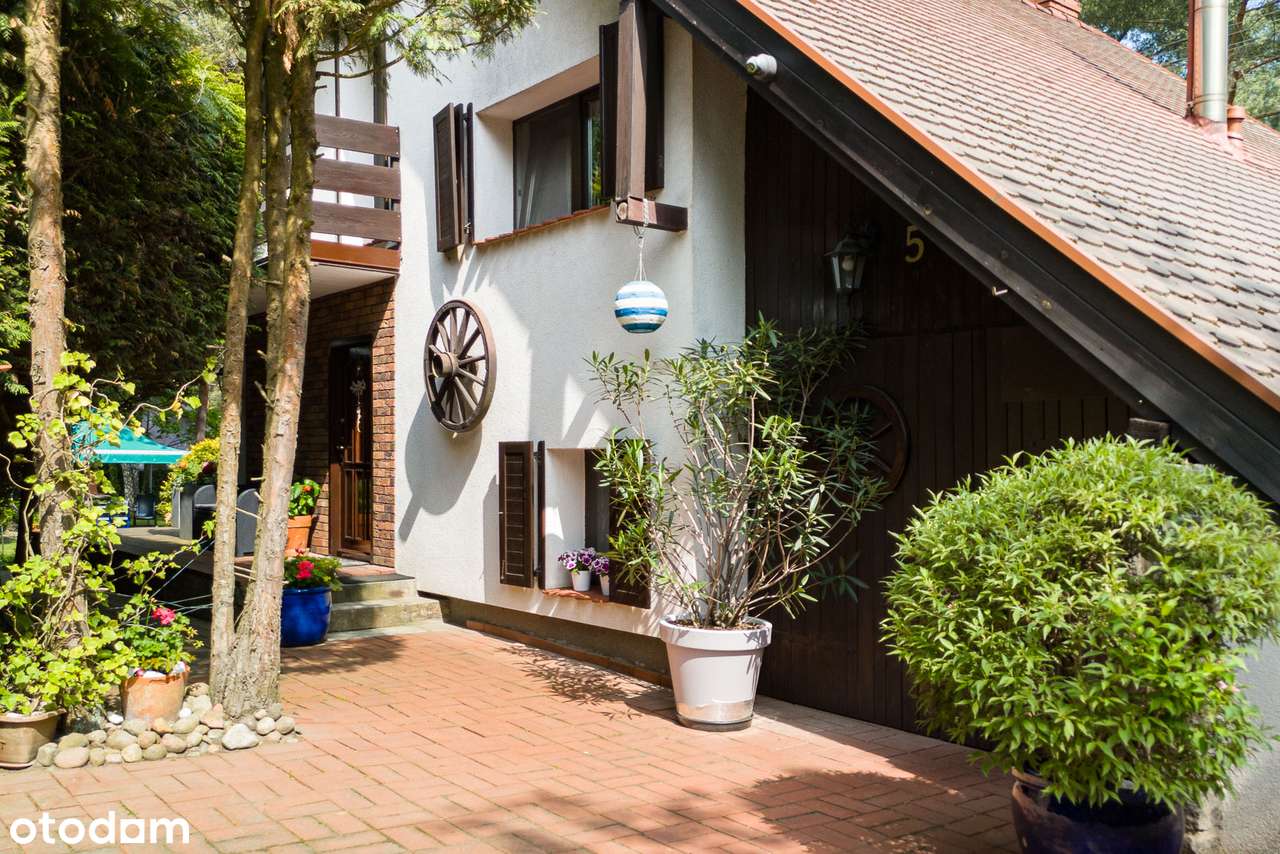 Piękny dom pośród lasu-5