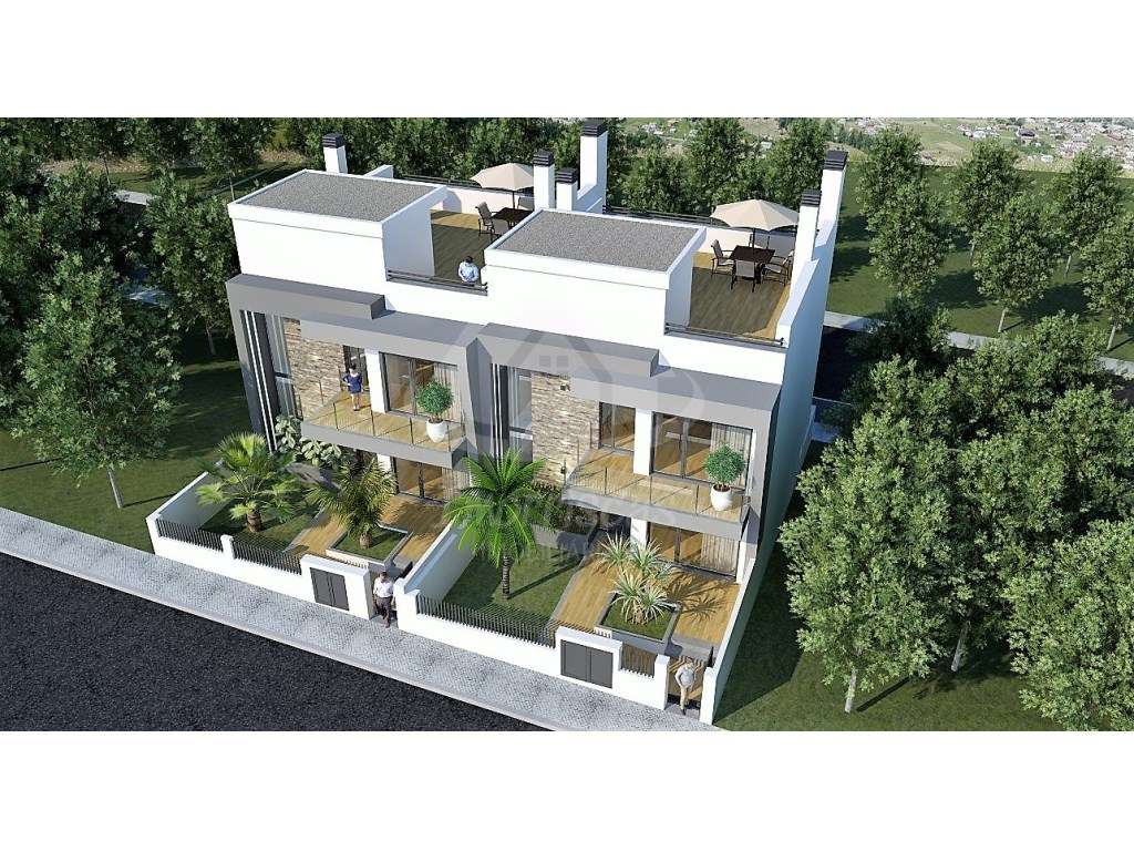 Moradia V4 com piscina e jardim privativo na Urbanização Terraços d...-19