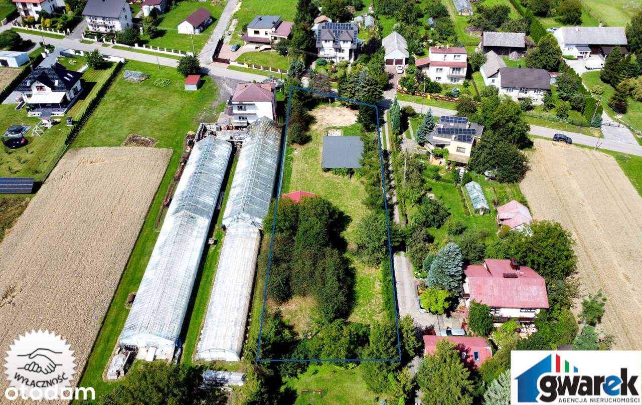 Uzbrojona Działka Budowlana z  garażem i domkiem letniskowym Trzyciąż-14