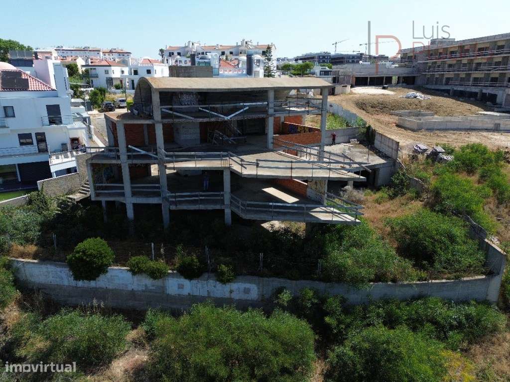 Moradia em fase de construção | Vista 1ª Linha sobre a Baia de Sines-11