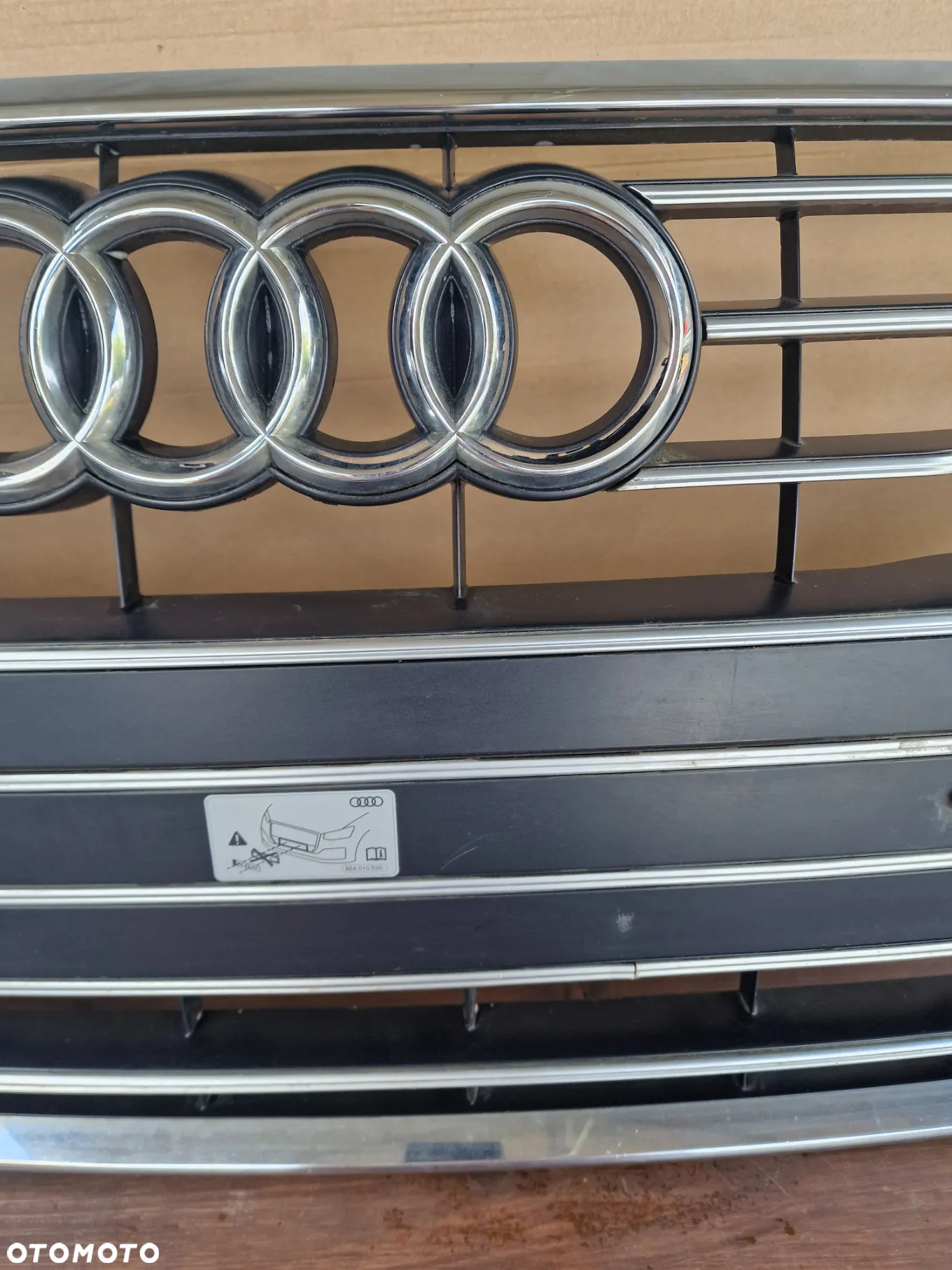 Gril atrapa chłodnicy Audi A6 C8 s-line - 4
