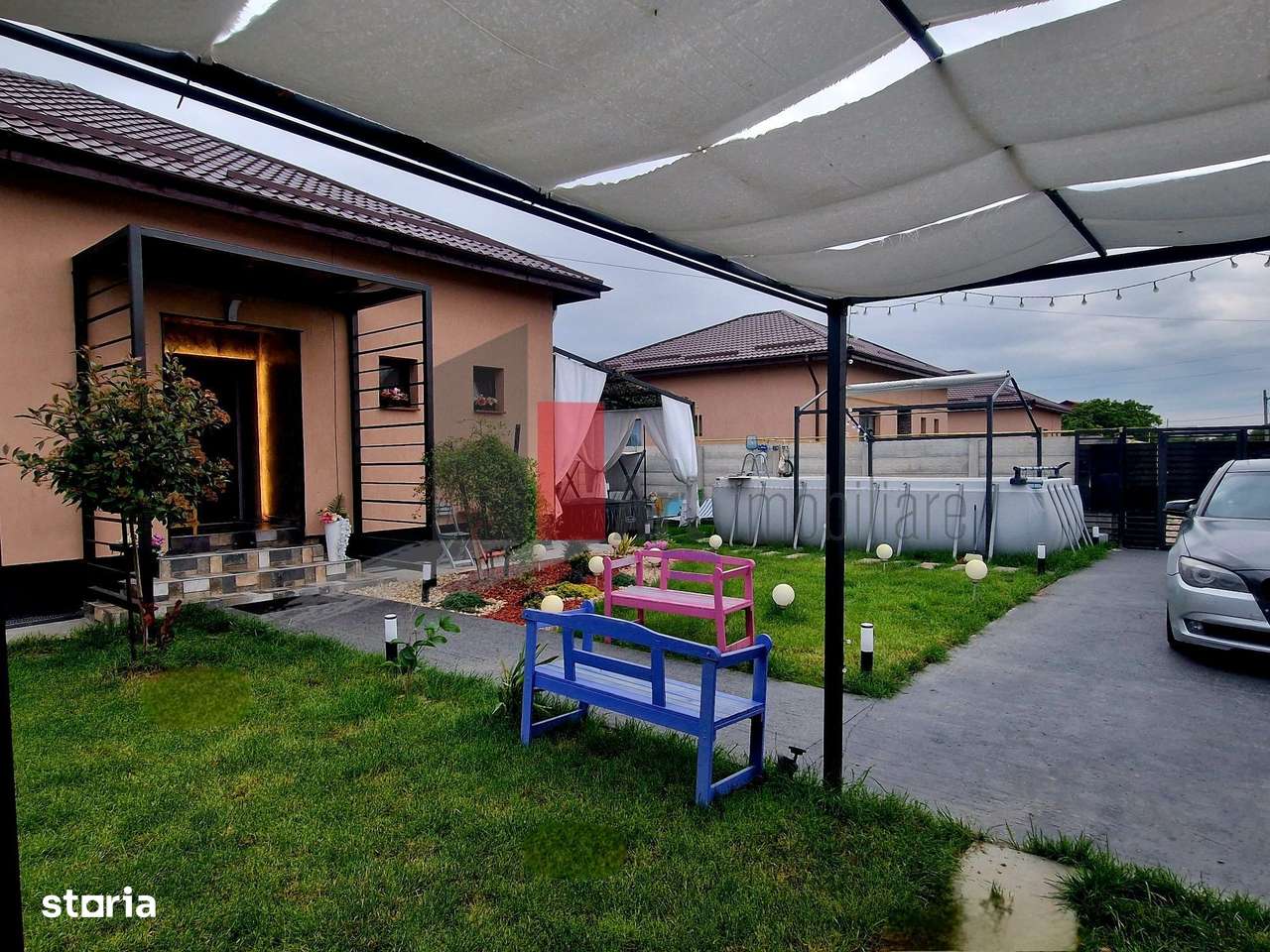 Vanzare casa moderna cu piscina si zona de fitness --Mihailesti - Imagine principală: 4/8