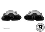 Difuzor Bara Spate cu Ornamente compatibil cu Mercedes GLE Coupe C167 GLE63 Design - 16